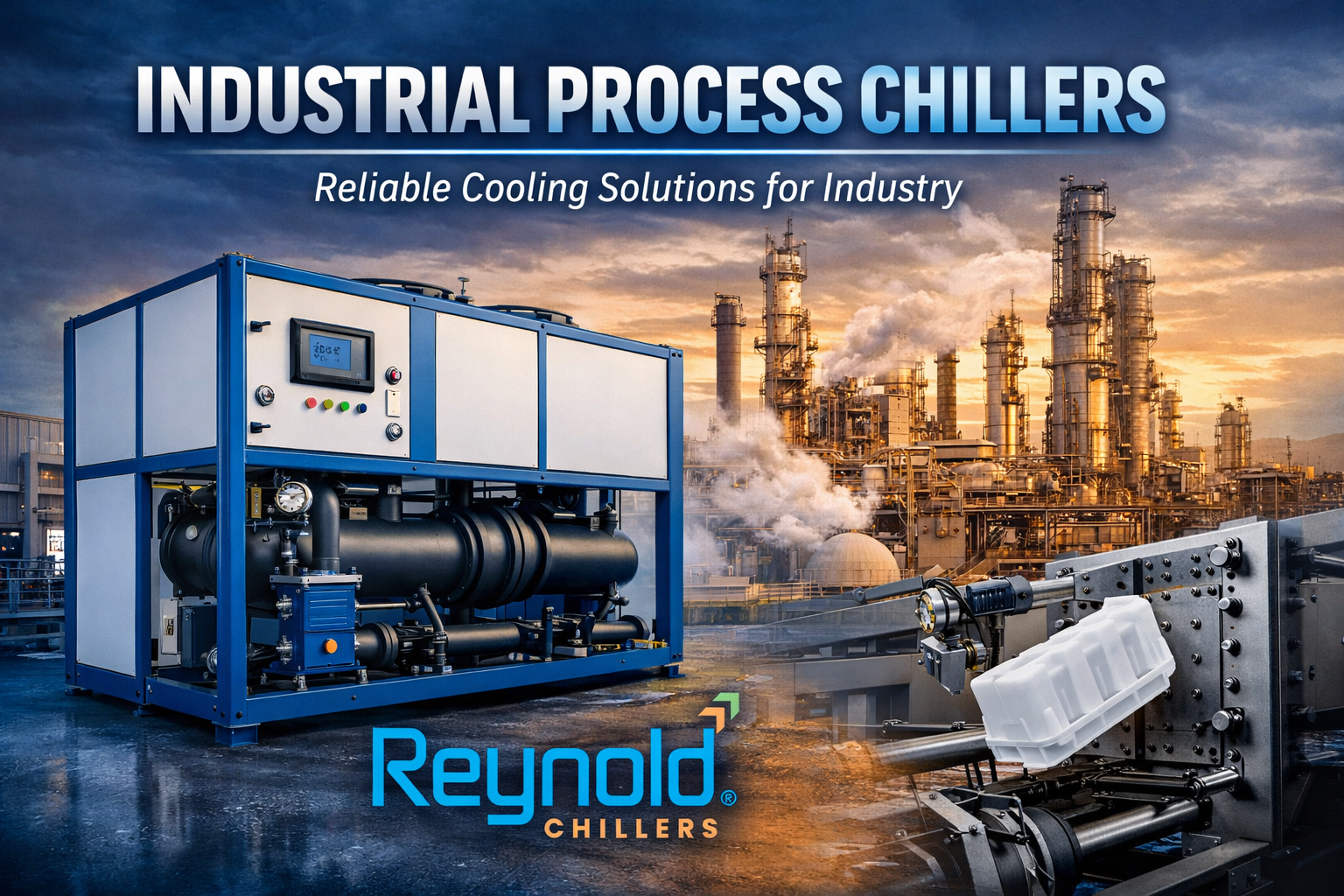 Industrial process chillers