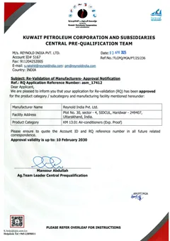 Certificates